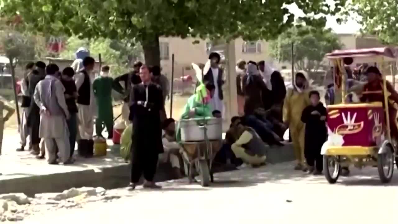 Crowds continued to gather outside Kabul’s airport