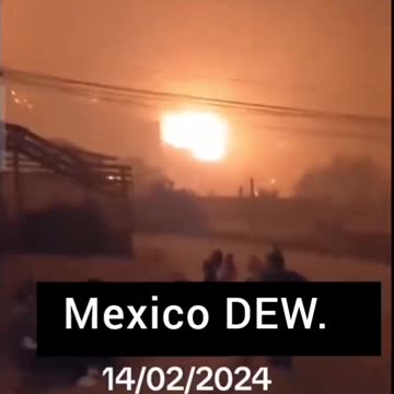 Green Cloud Alert: DEW and Mountain Fires in Mexico