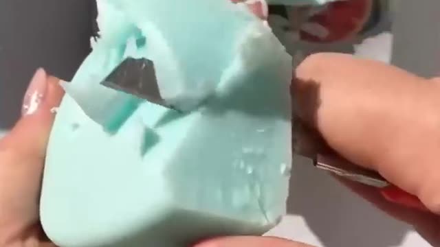 Soap Carving ASMR ! Relaxing Sounds ! (no talking) Satisfying ASMR Video | P222