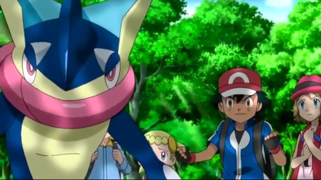 Pokemon XYZ Ash And Greninja Bond Evolution For The Final Time in Pokemon XY Series