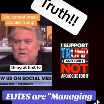 They can't break Trump