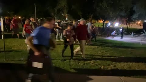 Pro Trump Phoenix AZ protest for fair election.