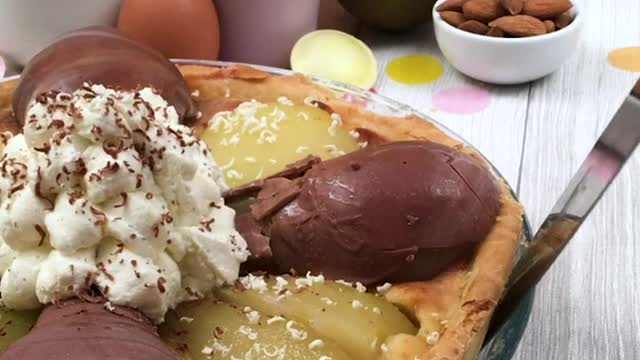 Chocolate Pear Pie