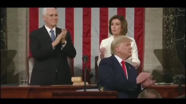God chose Trump to lead for the time he did. Thank you Mr President.