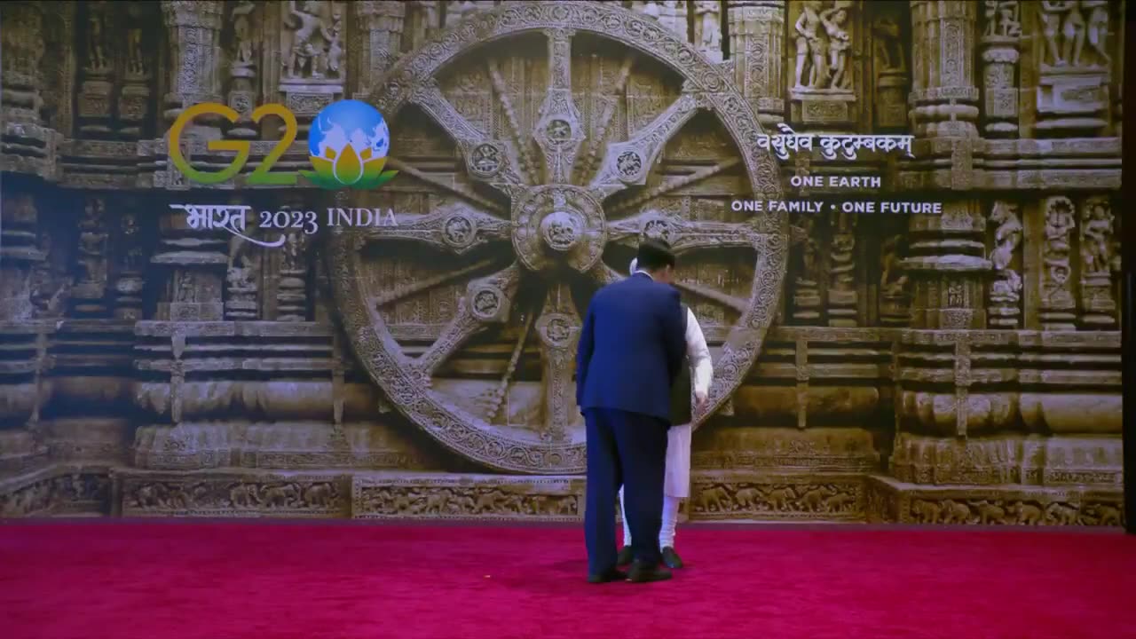 G20 Summit Delhi: President of South Korea, Yoon Suk Yeol arrives at the Bharat Mandapam