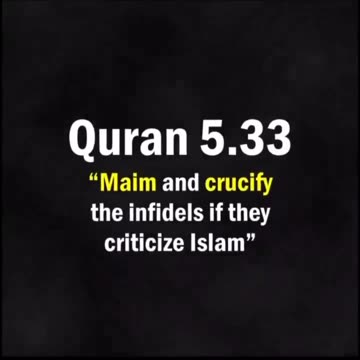 Islam is the religion of peace.