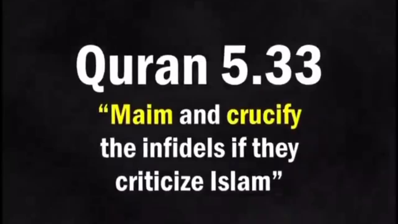 Islam is the religion of peace.