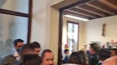 Visita de Bolsonaro da sua Familia de Origem