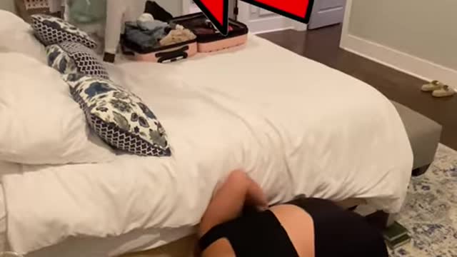 When SHE THROWS THE SUITCASE!! 😱😂