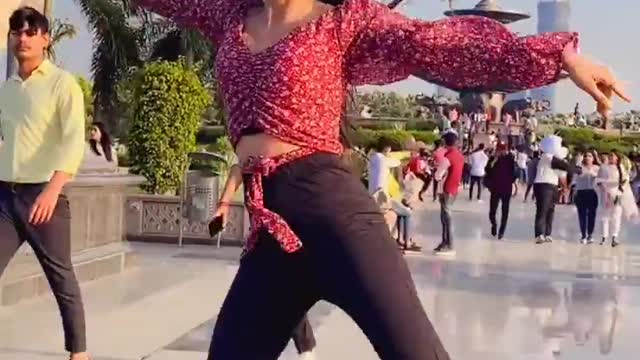 Beautiful dance for public place
