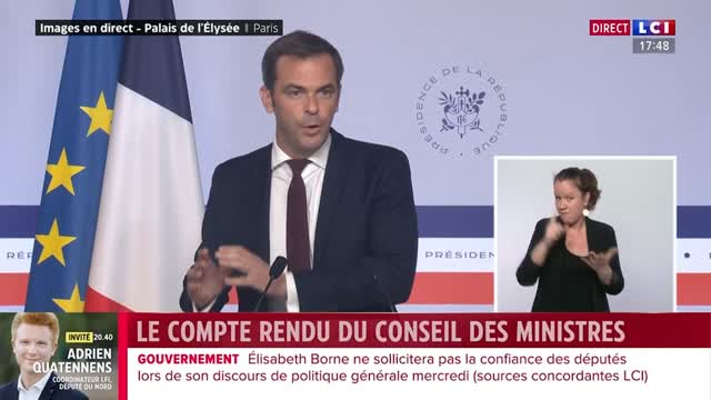 Olivier Véran et le passe