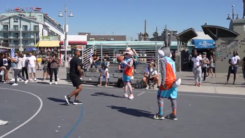 Bugs Lola Bunny TURN UP 2v2 In Real Life SpaceJamp3