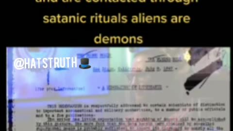 Are aliens demons?