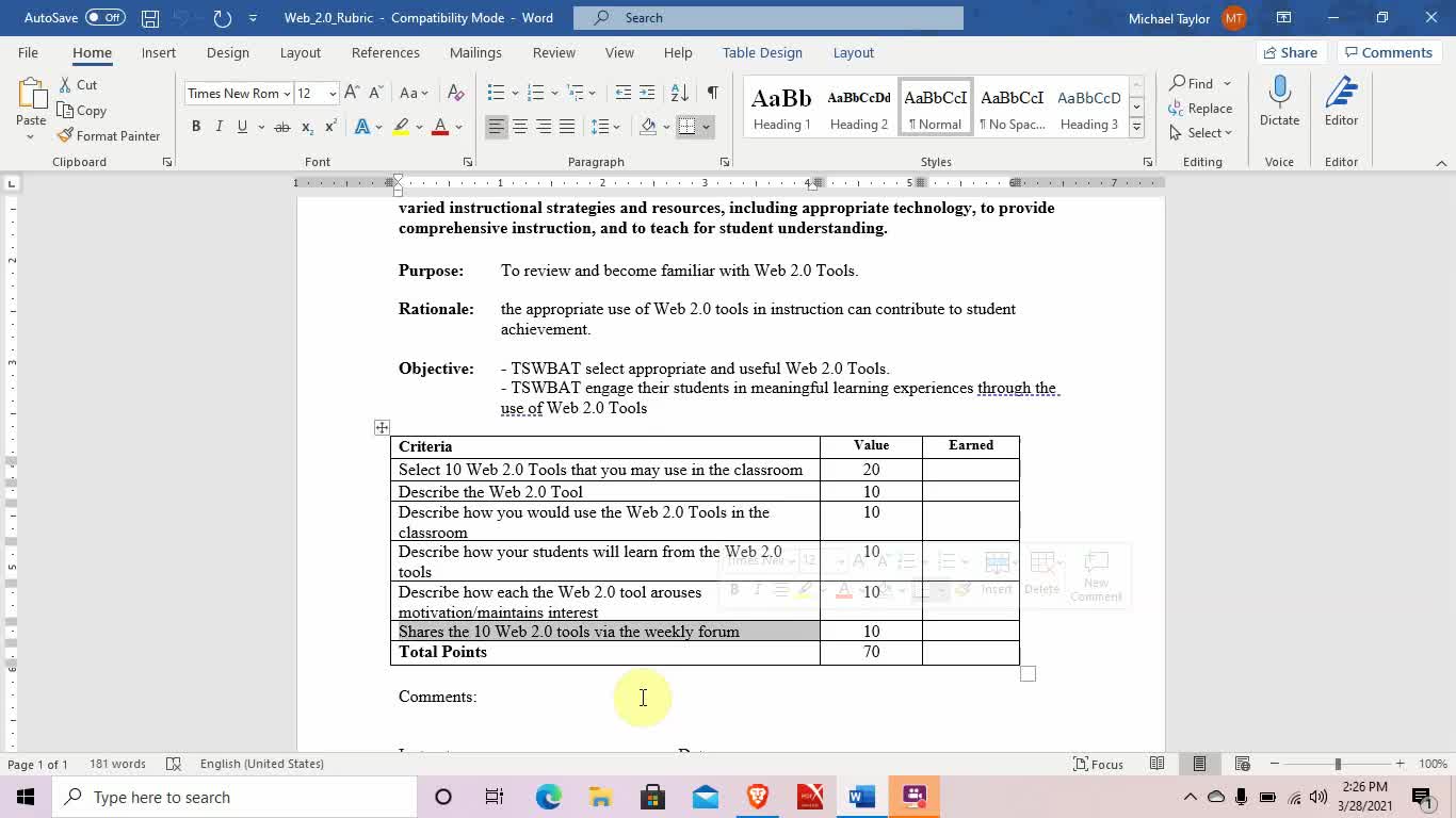 EDU3000 Week 4 Overview