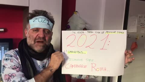 2021: L’UMANObus, un’occasione per cambiare rotta!