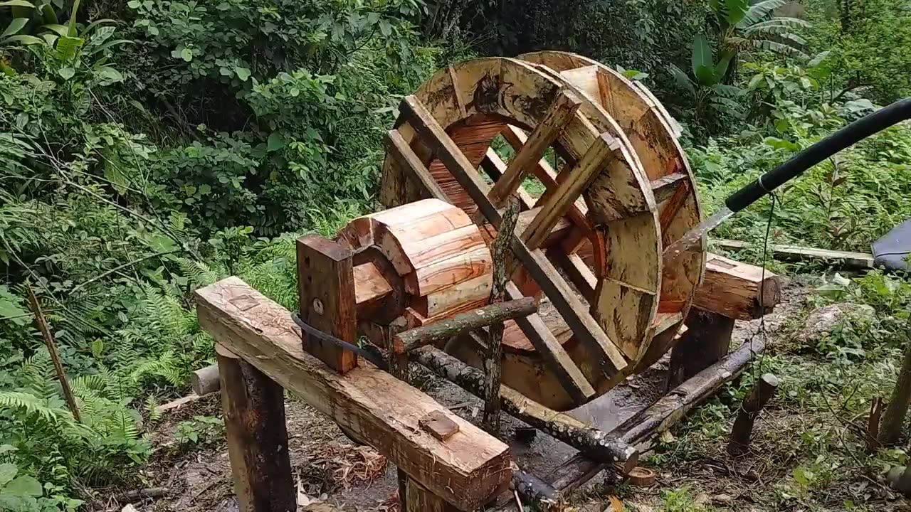 Building Wheel Hydropower