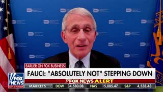 Fauci is asked about stepping down: "I'm not running a popularity contest for myself."