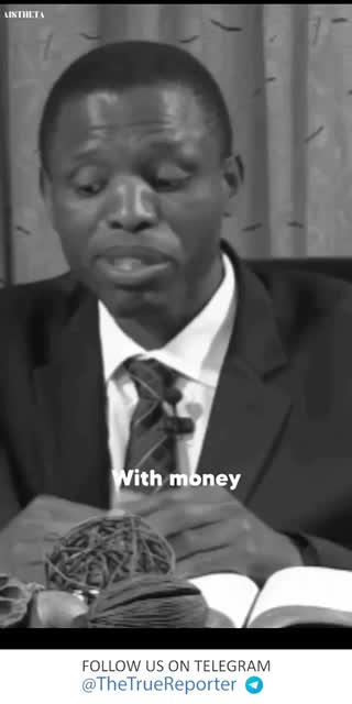 Money Is Not Everything! As This Gentleman So Eloquently Expresses