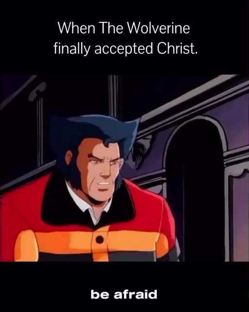 When Wolverine finally accepted Christ