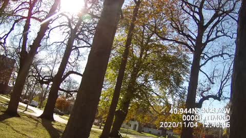 Standish Park at Knox College, November 4th 2020