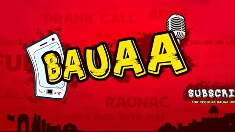 Funny bauaa video call prank
