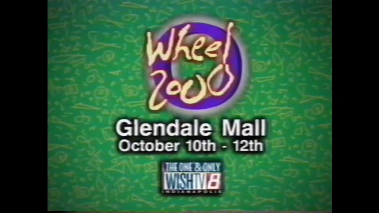 October 10, 1997 - L.S. Ayres 15 Hour Sale & 'Wheel of Fortune' at Glendale Mall