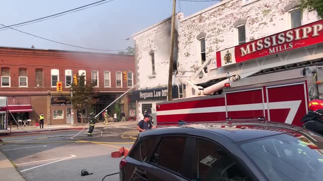 Carleton Place, Ontario Bridge Street Fire