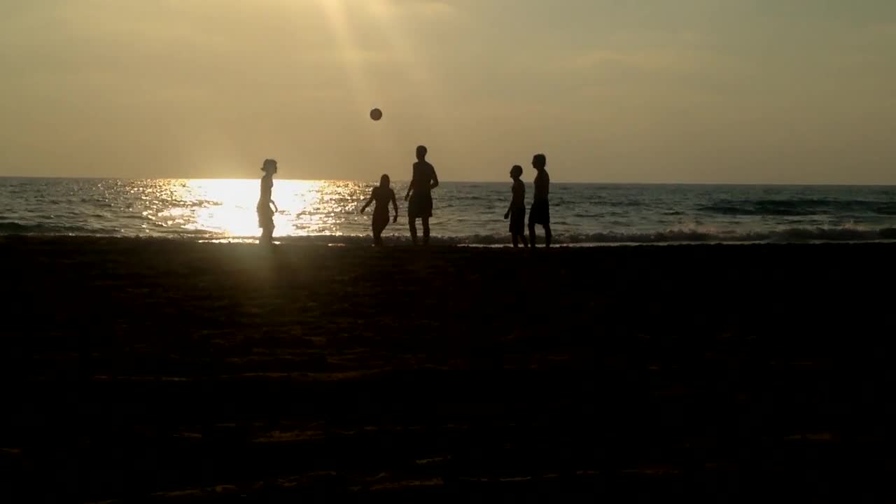 Beautiful beach - people on the beach