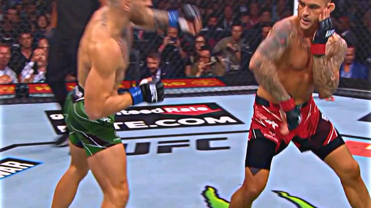 Dustin poirier vs Corner McGregor UFC match || Best fight ever 🔥🔥