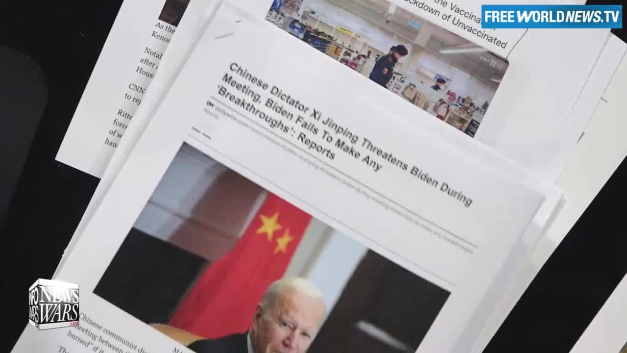 Watch Chinese Dictator Xi Jinping Slap Biden Around