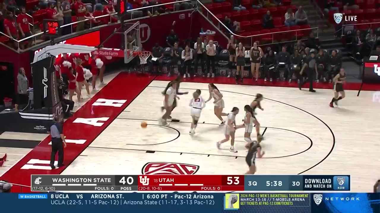 WSU players show grit and tenacity! | WSU WBB Highlights