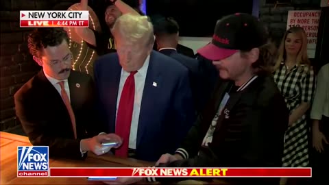 President Trump just paid his tab in a NYC bar using Bitcoin