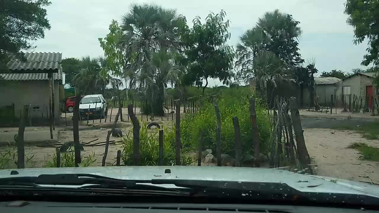 Driving in Tsumkwe