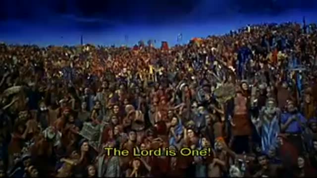 God shows his mighty hands at the RED SEA