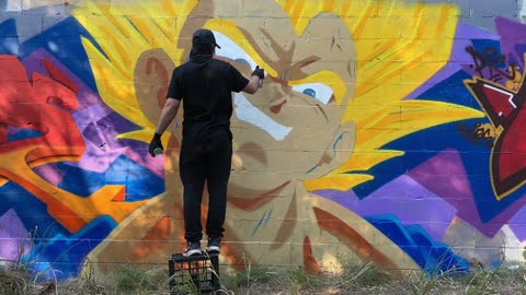 Graffiti | Super Saiyan Vegeta