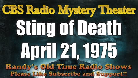 75-04-21 CBS Radio Mystery Theater Sting of Death