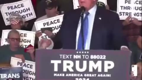 We are going to crush Crooked Jill Biden. He is a crooked man.