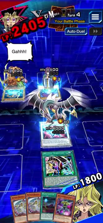 Yu-Gi-Oh! Duel Links - The Powerful Synchro Monster: Malefic Paradox Dragon Gameplay