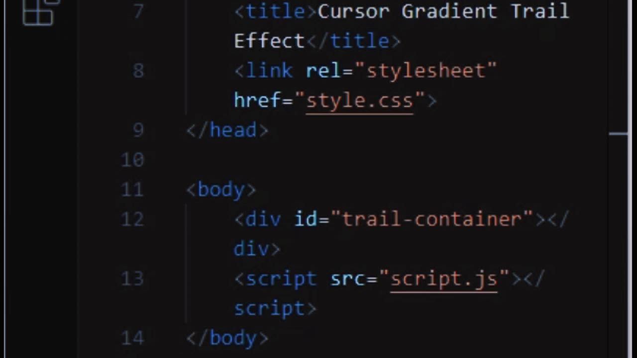 HTML CSS JS Cursor Trail #webdevelopment #webdev #developer #htmlcss #js