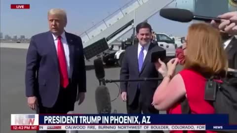 President Trump scolds a Journalist 😲