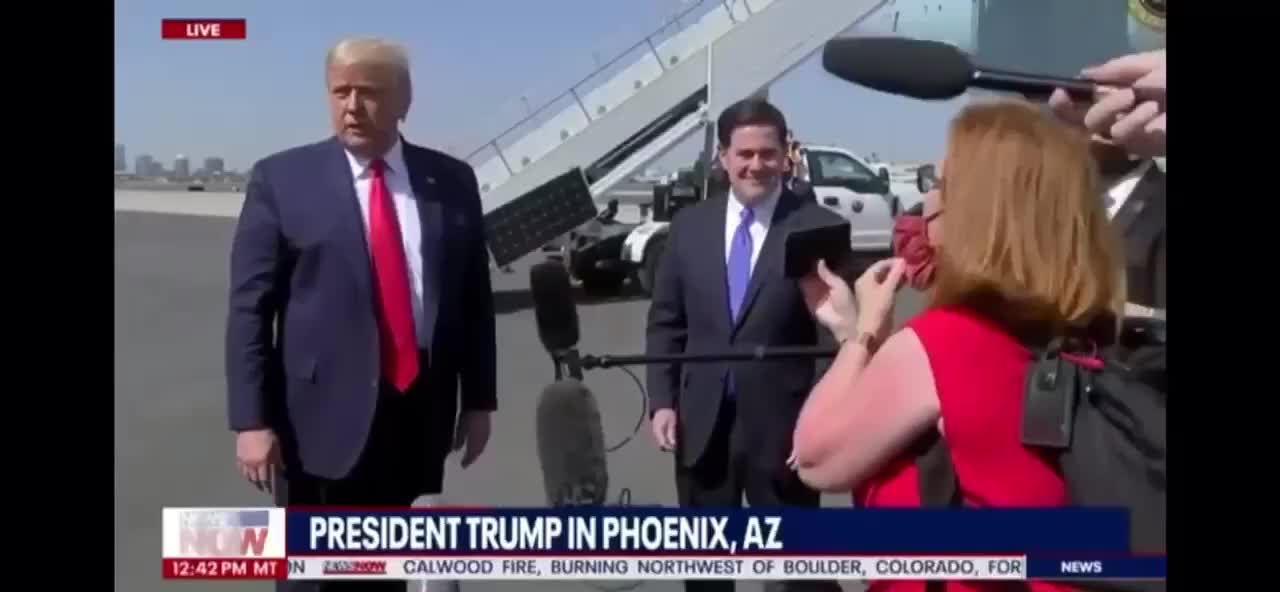 President Trump scolds a Journalist 😲