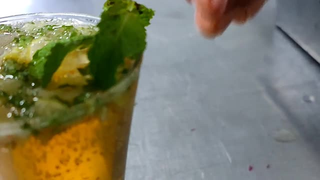 How to make lemon mint mojito||easy way to make