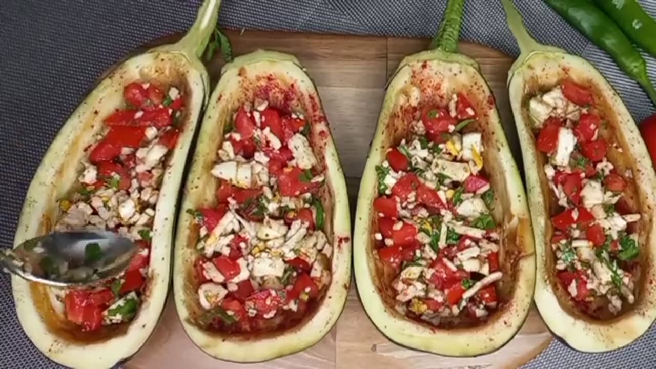 The healthiest eggplant recipe, dinner in 10 minutes ♥