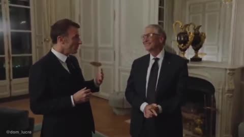 WELCOME TO CRINGE TOWN Bill Gates visited WEF Maggot, Emmanuel Macron to help end Polio while the illness is currently 99% eradicated in France