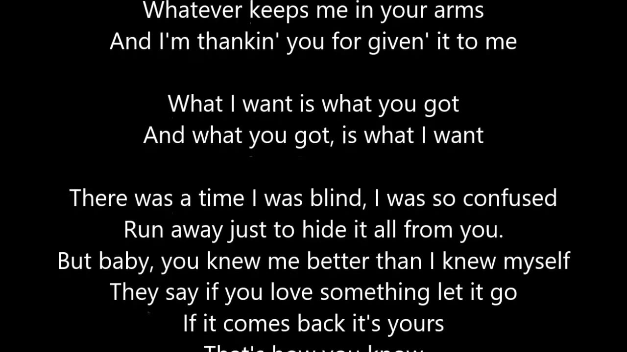 Christina Aguilera What A Girl Wants Lyrics