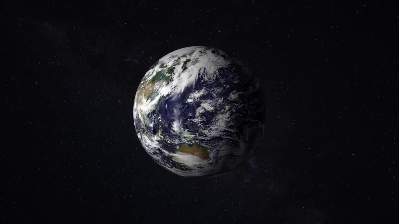 Earth In Space" 4K