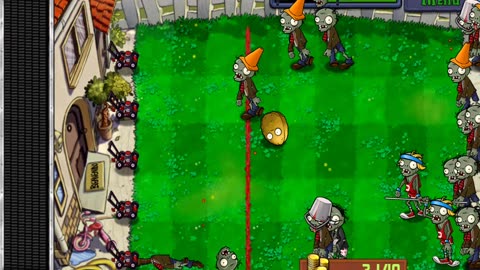 Plants vs Zombies nivel aparte. Parte 1