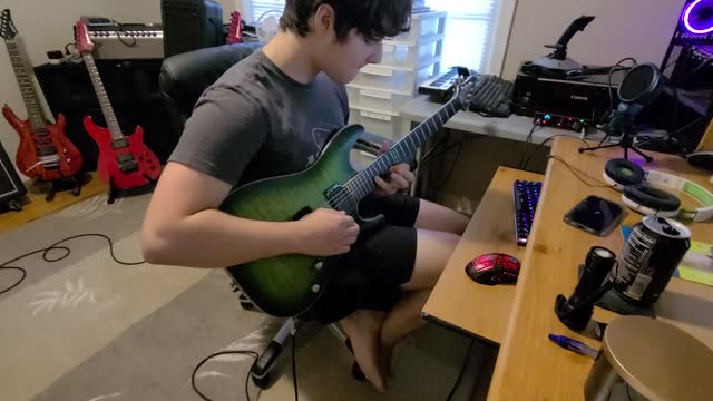 Jeremy Jammin' Some Dream Theater