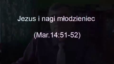 Jezus i nagi młodzieniec, Marka 14; 51-52 - Adam Urban