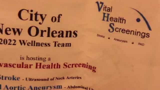 Vaccine AND Cardiovascular Screening Clinics All in One!